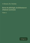 Revue de philologie, de littérature et d'histoire anciennes Revue de philologie, de littérature et d'histoire anciennes