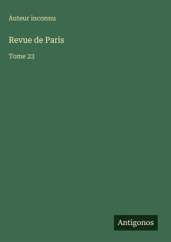 Revue de Paris - Auteur Inconnu Revue de Paris - Auteur Inconnu