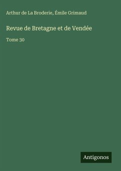 Cover Revue de Bretagne et de Vendée