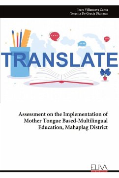 Cover Assessment on the Implementation of Mother Tongue Based-Multilingual Education, Mahaplag District