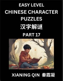 Cover Chinese Lessons for Beginners (Volume 17)- Easy Brain Game and Activity Puzzles to Learn Mandarin Language With Simplified Chinese Characters, Kids, Teens, Young and Adults, HSK All Levels