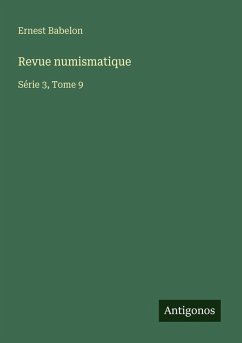 Cover Revue numismatique
