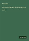 Revue de théologie et de philosophie