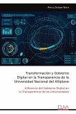Transformación y Gobierno Digital en la Transparencia de la Universidad Nacional del Altiplano