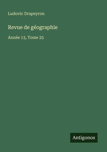 Revue de géographie Revue de géographie