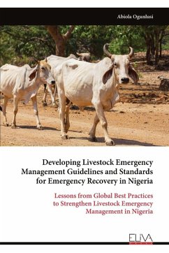 Cover Developing Livestock Emergency Management Guidelines and Standards for Emergency Recovery in Nigeria