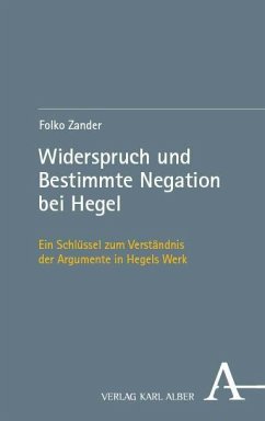 Cover Widerspruch und Bestimmte Negation bei Hegel