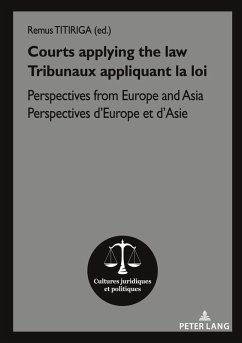 Cover Courts applying the law Tribunaux appliquant la loi