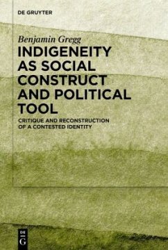 Cover Indigeneity as Social Construct and Political Tool