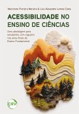 Acessibilidade no ensino de ciências (eBook, ePUB)