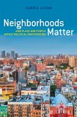 Neighborhoods Matter (eBook, ePUB)