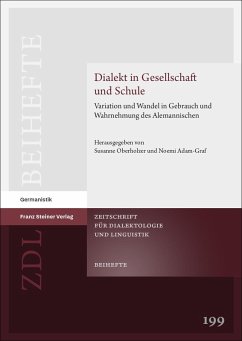 Cover Dialekt in Gesellschaft und Schule