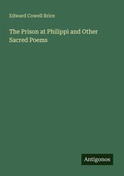 Cover The Prison at Philippi and Other Sacred Poems