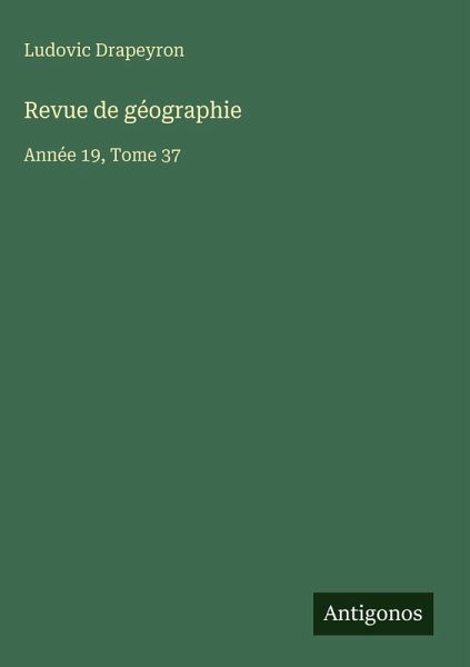 Revue de géographie
