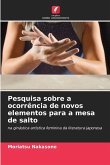 Pesquisa sobre a ocorrência de novos elementos para a mesa de salto