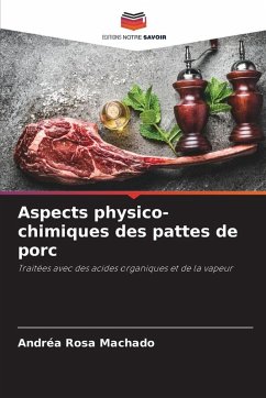 Cover Aspects physico-chimiques des pattes de porc