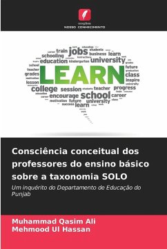 Cover Consciência conceitual dos professores do ensino básico sobre a taxonomia SOLO