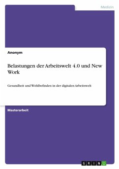 Cover Belastungen der Arbeitswelt 4.0 und New Work