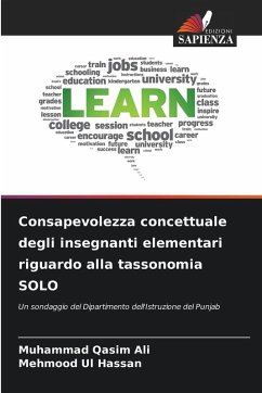Cover Consapevolezza concettuale degli insegnanti elementari riguardo alla tassonomia SOLO