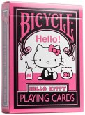 Bicycle Hello Kitty - Black and Pink (Designer Spielkarten, Poker, Skat...)