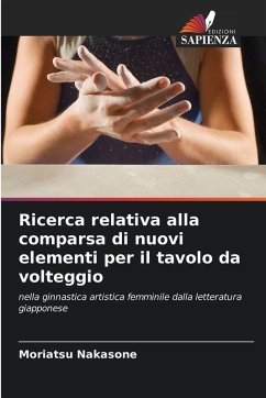 Cover Ricerca relativa alla comparsa di nuovi elementi per il tavolo da volteggio