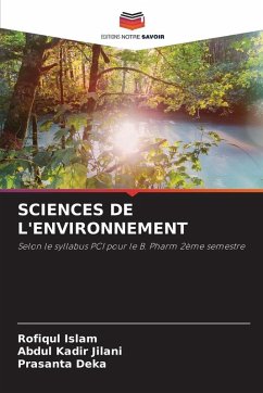 Cover SCIENCES DE L'ENVIRONNEMENT