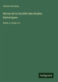Revue de la Société des études historiques
