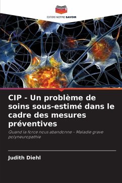 Cover CIP - Un problème de soins sous-estimé dans le cadre des mesures préventives