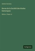 Revue de la Société des études historiques