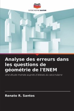 Analyse des erreurs dans les questions de géométrie de l'ENEM - Santos, Renato R.