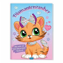 Cover TRÖTSCH - Stickermalbuch Diamantenzauber Tierfreunde