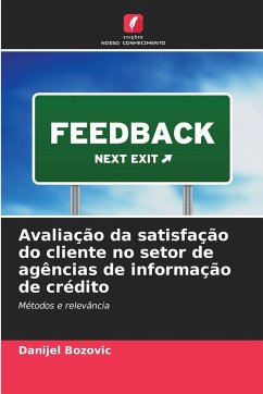 Cover Avaliação da satisfação do cliente no setor de agências de informação de crédito