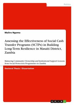 Cover Assessing the Effectiveness of Social Cash Transfer Programs (SCTPs) in Building Long-Term Resilience in Masaiti District, Zambia