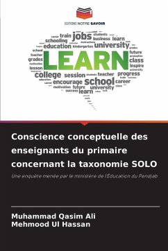 Cover Conscience conceptuelle des enseignants du primaire concernant la taxonomie SOLO