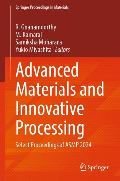 Cover Advanced Materials and Innovative Processing (eBook, PDF)