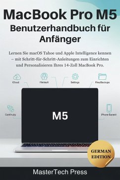 Cover MacBook Pro M5 Benutzerhandbuch für Anfänger (eBook, ePUB)