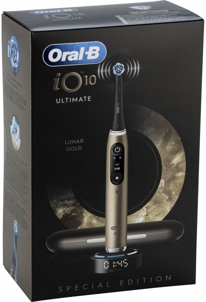 Oral-B iO Series 10 Lunar Gold Special Edition Schwarz