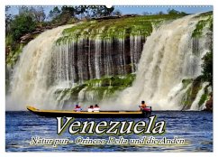 Cover Venezuela - Natur pur Orinoco Delta und die Anden (Wandkalender 2026 DIN A2 quer), CALVENDO Monatskalender