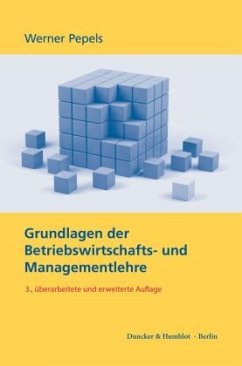 Cover Grundlagen der Betriebswirtschafts- und Managementlehre