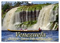 Cover Venezuela - Natur pur Orinoco Delta und die Anden (Wandkalender 2026 DIN A4 quer), CALVENDO Monatskalender