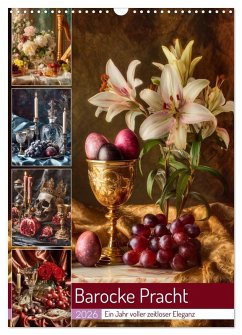 Barocke Pracht (Wandkalender 2026 DIN A3 hoch), CALVENDO Monatskalender