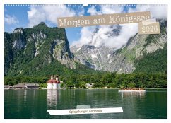 Cover Morgen am Königssee - Spiegelungen und Stille (Wandkalender 2026 DIN A2 quer), CALVENDO Monatskalender