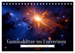 Cover Gammablitze im Universum (Tischkalender 2026 DIN A5 quer), CALVENDO Monatskalender