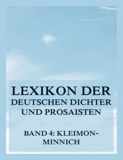 Cover Lexikon der deutschen Dichter und Prosaisten vom Beginn des 19. Jahrhunderts bis zur Gegenwart