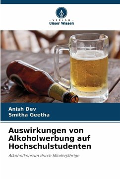Cover Auswirkungen von Alkoholwerbung auf Hochschulstudenten