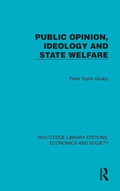 Cover Public Opinion, Ideology and State Welfare
