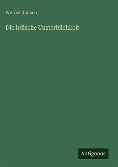 Cover Die irdische Unsterblichkeit