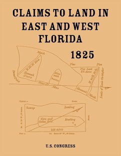 Cover Claims to Land in East and West Florida 1825