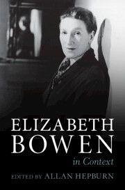 Cover Elizabeth Bowen in Context