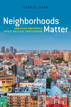 Neighborhoods Matter - Levan, Carrie Neighborhoods Matter - Levan, Carrie